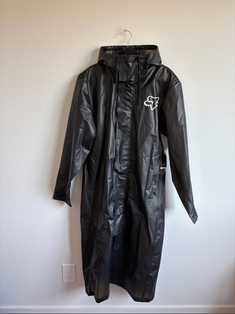 Fox Black Waterproof Pit Rain Jacket - Picture 1 of 9